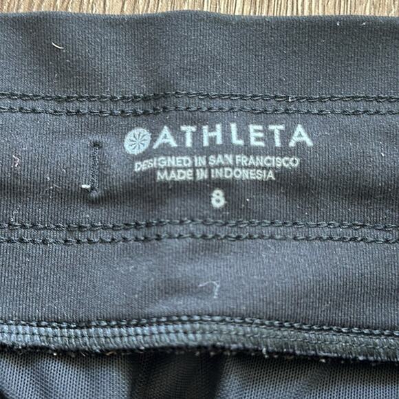 Athleta Trekkie North Joggers Black Size 8 Mid Rise - Picture 4 of 5